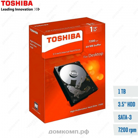 1Tb Toshiba HDWD110EZSTA P300