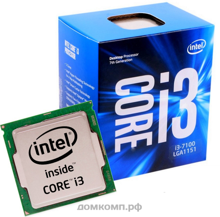 Процессор Intel Core i3 7100 BOX