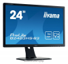 Монитор 24 дюйма Iiyama ProLite B2483HS-B3 ( VA LED, 16:9, 1920x1080, 1ms, VGA+HDMI, M/M, HAS, PIVOT)