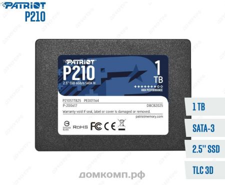 1 Тб Patriot P210 [P210S1TB25] 