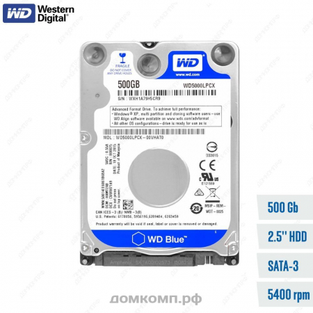 WD Blue (WD5000LPCX)