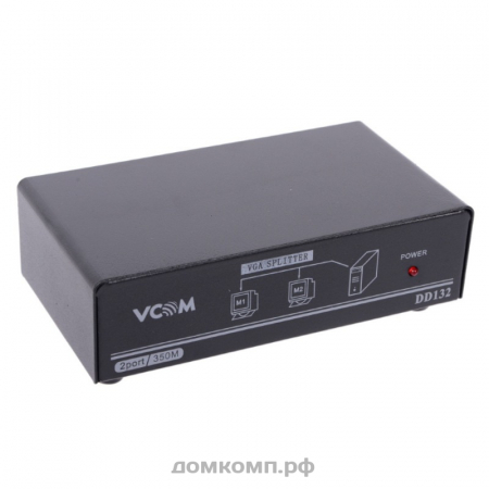 Разветвитель VGA VCOM VDS8015 (VGA15F - 2xVGA15F, видео)