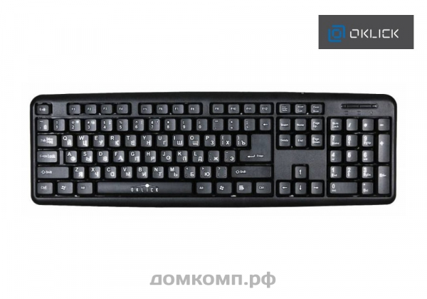 Клавиатура Oklick 180M black PS/2