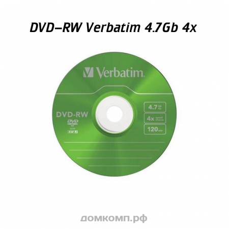 DVD-RW 4.7 Gb Verbatim