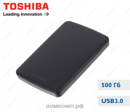 Внешний HDD 0.5 Тб Toshiba Canvio Basic HDTB305EK3AA