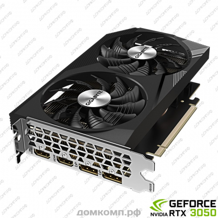 Видеокарта Gigabyte GeForce RTX 3050 WINDFORCE OC V2 [GV-N3050WF2OCV2-8GD]