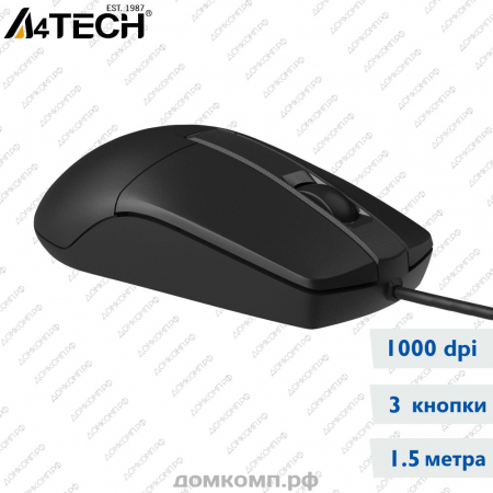 Мышь проводная A4Tech OP-330S