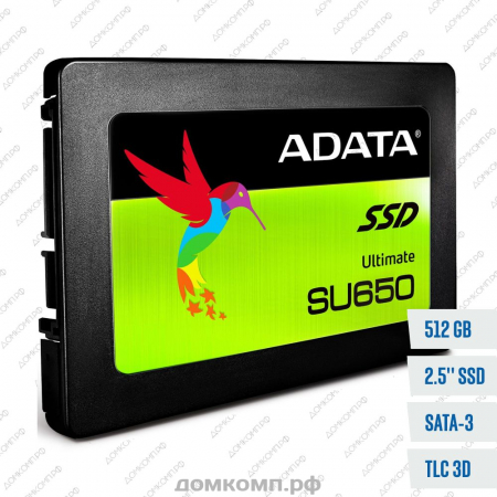 Накопитель SSD 2.5" 512 Гб A-Data Ultimate SU650 [ASU650SS-512GT-R]