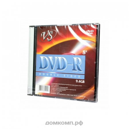 Диск DVD+R VS 9.4 Gb 