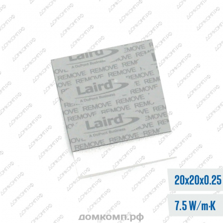Термопрокладка Laird Tpcm 7250 20x20x0.25мм