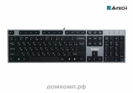 Клавиатура A4 KD-300 Black Xslim USB