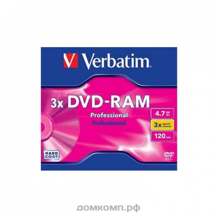 Диск DVD-RAM Verbatim 3x