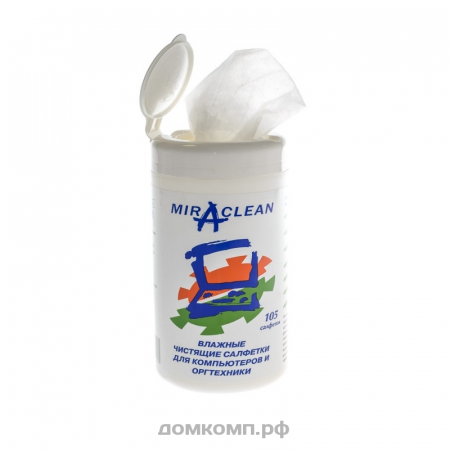 чистящие салфетки для оргтехники Miraclean