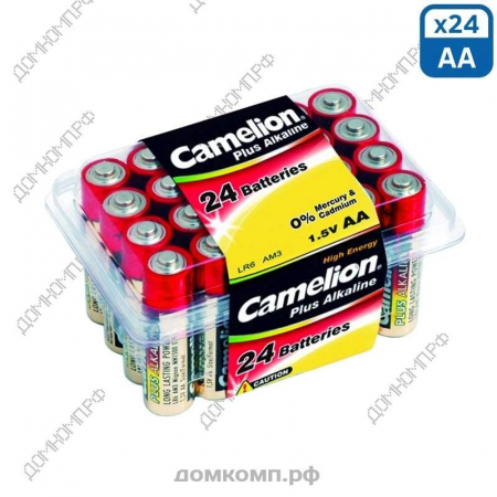 Батарейка AA Camelion Plus Alkaline LR6-PB24