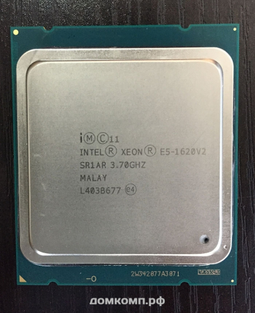 Процессор Intel Xeon E5-1620V2 Ivy Bridge-EP (3700MHz, LGA2011, L3 10240Kb)