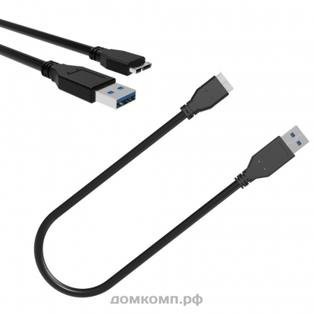 Кабель USB 3.0 - MicroUSB 3.0 (0.3м) для внешнего жесткого диска