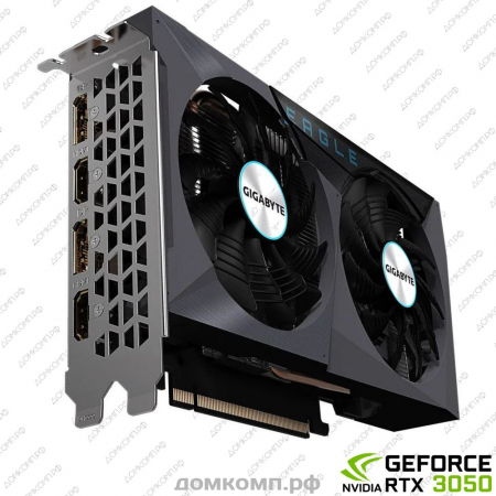 Видеокарта Gigabyte GeForce RTX 3050 EAGLE OC [GV-N3050EAGLE OC-8GD]