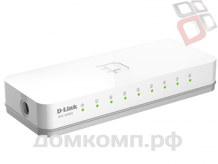 Коммутатор D-Link DES-1008C/E1A недорого. домкомп.рф