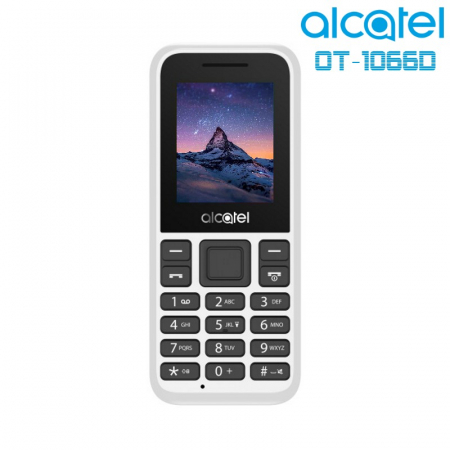 Мобильный телефон Alcatel 1066D белый