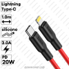 Кабель USB Type-C - Lightning HOCO X21 Plus