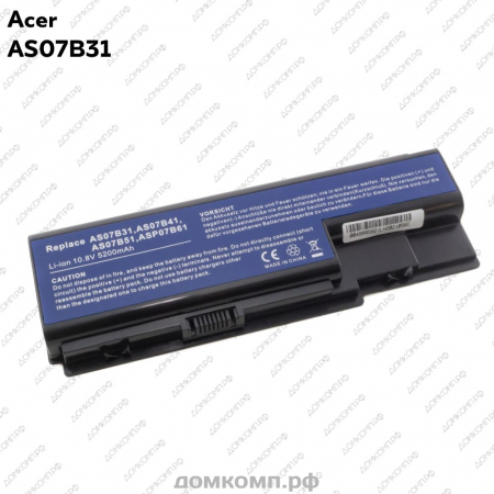 Аккумулятор для ноутбука Acer AS07B31 11.1V