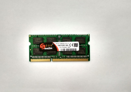Оперативная память 4 Гб SO-DIMM PC3-12800 Saniter 1.5V