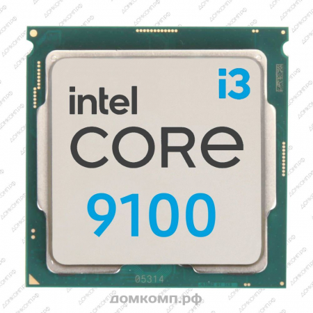 Intel Core i3 9100 oem logo