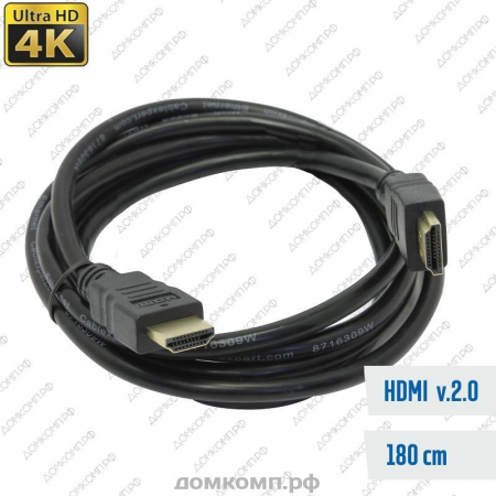 Кабель HDMI - HDMI Cablexpert V2.0 CC-HDMI4-6 1.8M