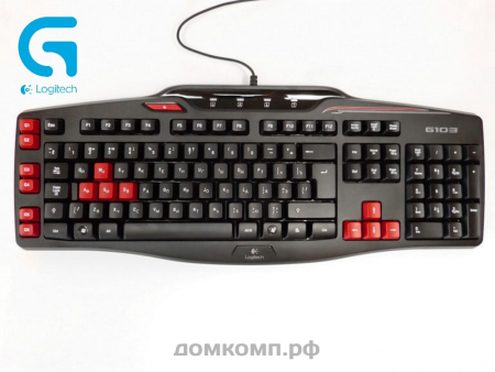 Игровая клавиатура Logitech Gaming Keyboard G103 USB