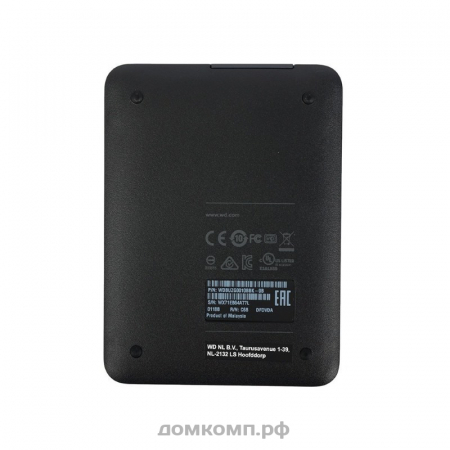  Внешний HDD 1 Тб WD Elements Portable WDBUZG0010BBK