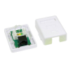 Розетка RJ-45 UTP 5E (сетевая, одинарная) 5bites LY-SB01-A