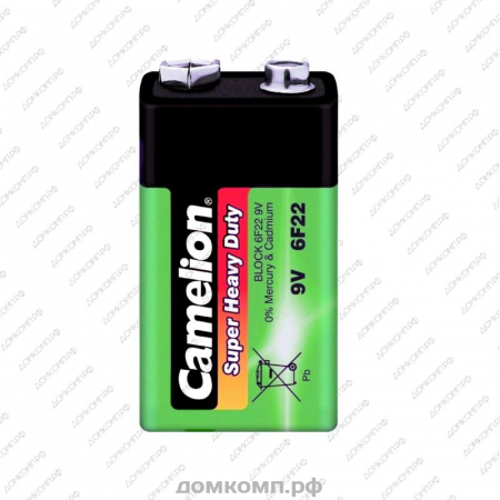 Батарейка Крона Camelion 6F22-BP1G