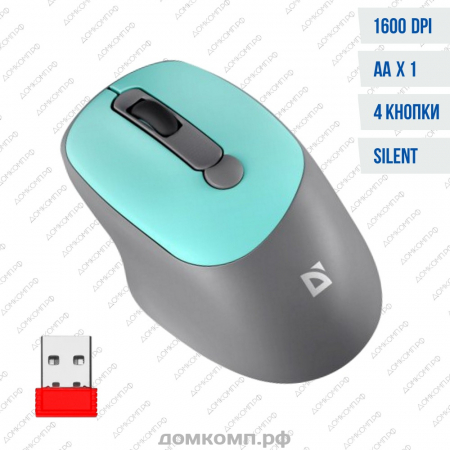 Мышь беспроводная Defender Feam MM-296 Silent