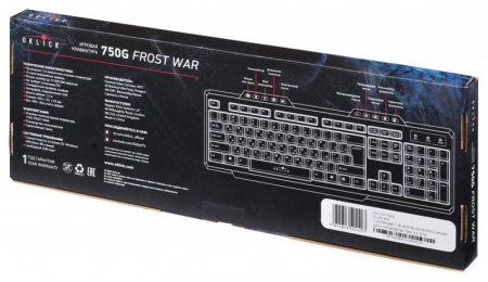 Клавиатура Oklick 750G Frost War недорого. домкомп.рф