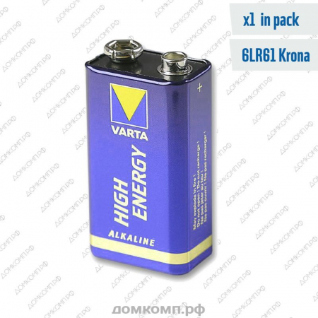 Батарейка Крона VARTA LONG LIFE 4922