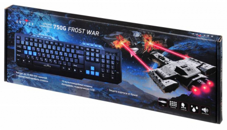 Клавиатура Oklick 750G Frost War недорого. домкомп.рф