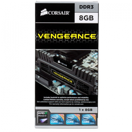 Память DDR3 8Gb 1600MHz Corsair CMZ8GX3M1A1600C9