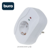 Сетевой Фильтр Buro 100SH-W [1 розетка, 16 А, 2200 Вт]