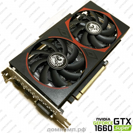 Видеокарта SOYO GeForce GTX 1660 SUPER DUAL [SY-N1660-6GD6]