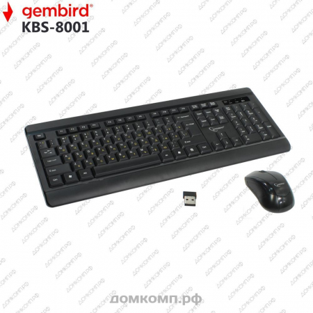 Клавиатура+мышь Gembird KBS-8001